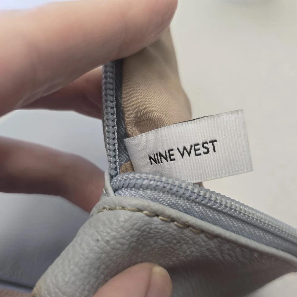 Nine West Gray Cosmetic Bag